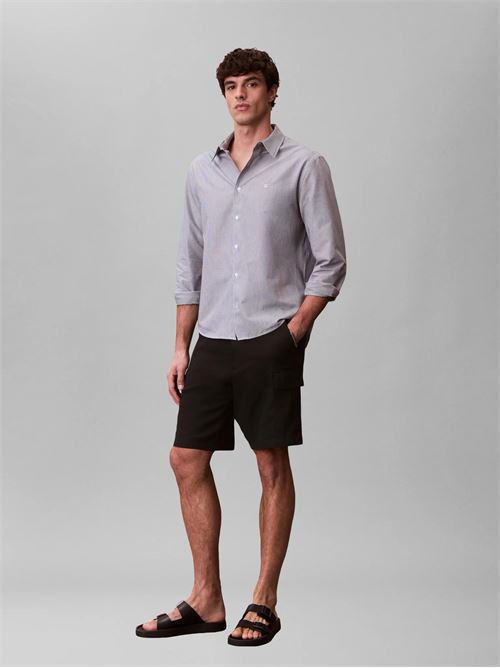 9 in linen cargo short CALVIN KLEIN JEANS | LV04RF610GUB1